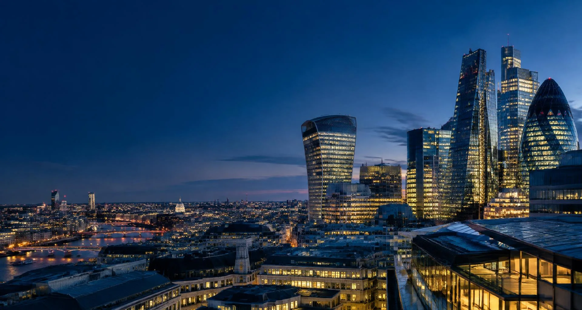 City skyline representing Answers. Without the ambiguity.